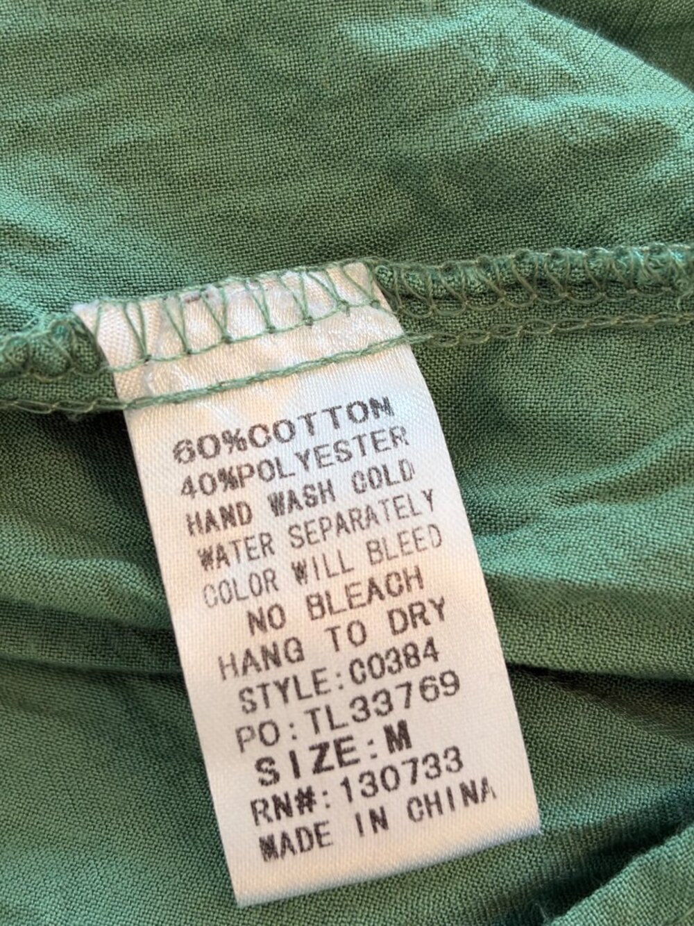 Umgee Medium Green Embroidered Mini Dress - Picture 4 of 9